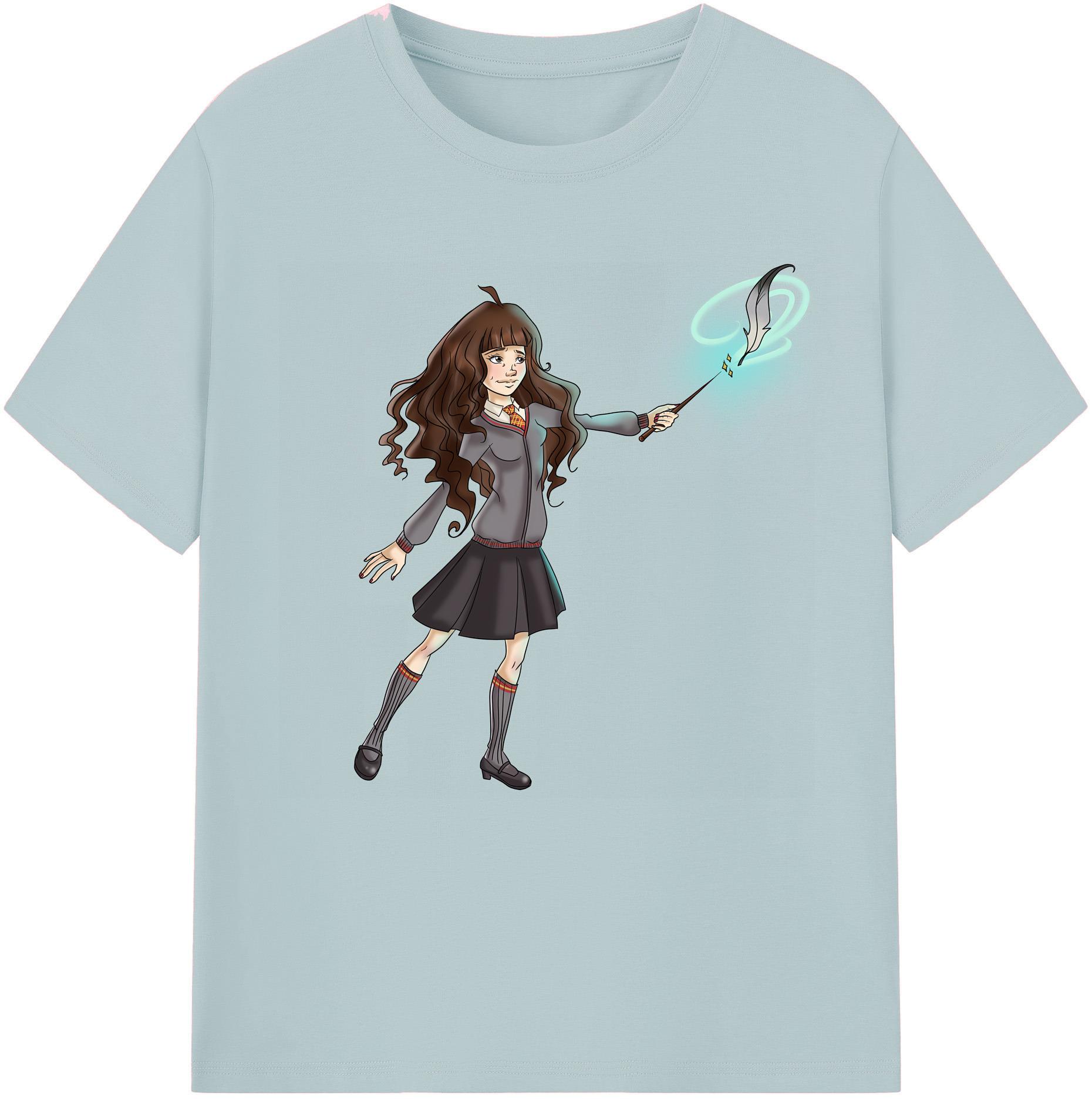 （画像用） Harry Potter ハリー・ポッターシリーズ 綿100％半袖Tシャツ（フロントプリント）